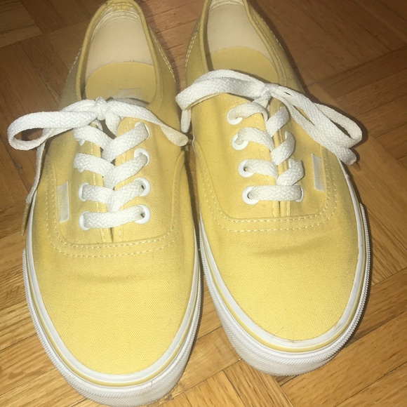 yellow vans for men